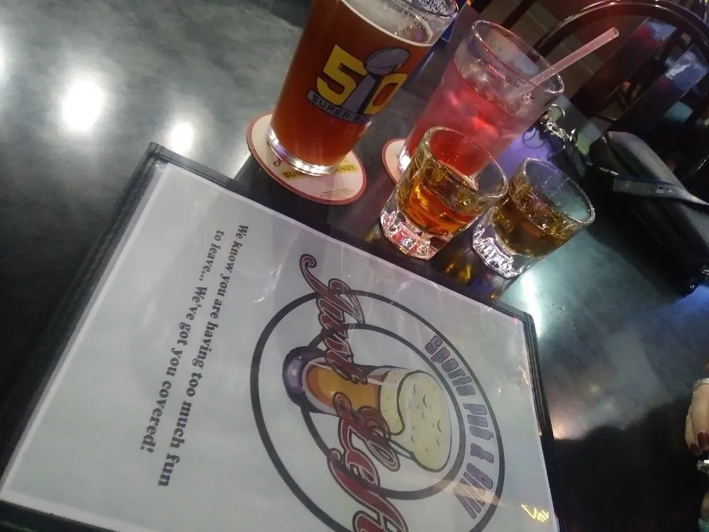 Draft Beer and Cranberry Vodka